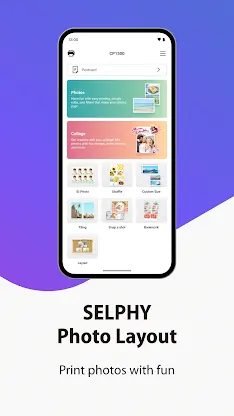 SELPHY Photo Layout screenshot 2