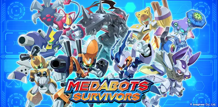 Medabots Survivors — Android game banner