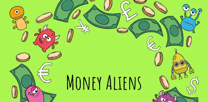 Money Aliens — Android game banner