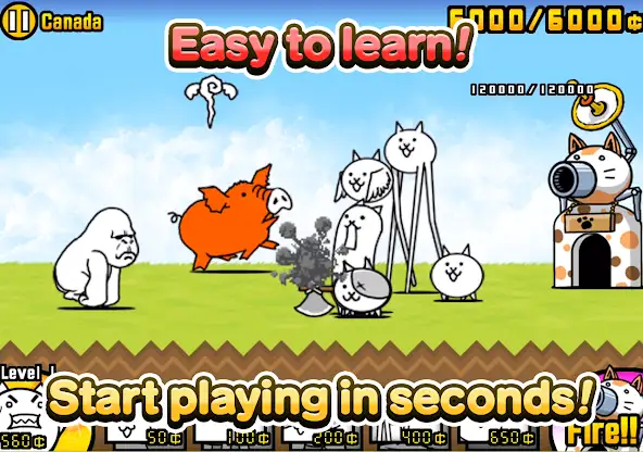 The Battle Cats screenshot 4