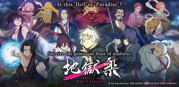 BATTLE IN HELL'S PARADISE — Android game banner