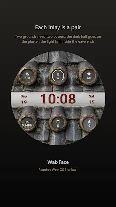 Kawara Japanese Watch Face screenshot 4