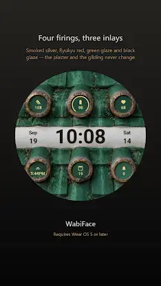 Kawara Japanese Watch Face screenshot 5