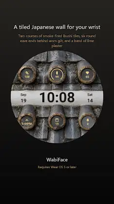Kawara Japanese Watch Face screenshot 3