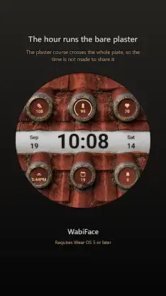 Kawara Japanese Watch Face screenshot 7