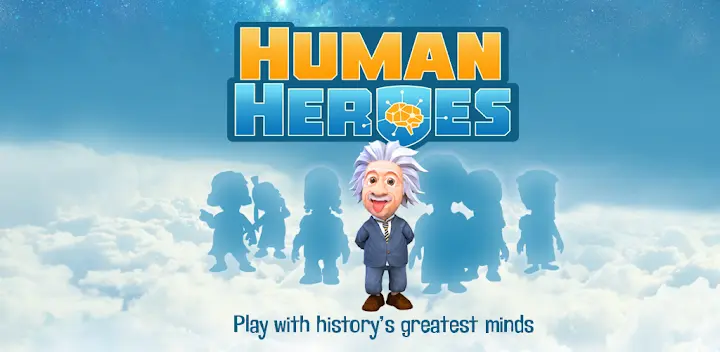 Human Heroes Einstein On Time — Android game banner