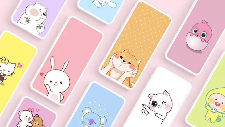 Cute Kawaii Wallpapers PRO screenshot 1