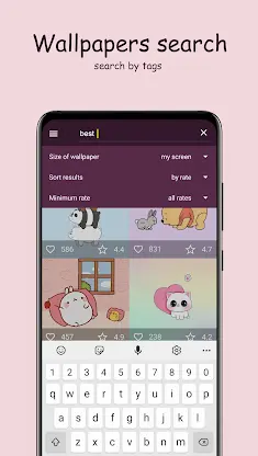 Cute Kawaii Wallpapers PRO screenshot 3