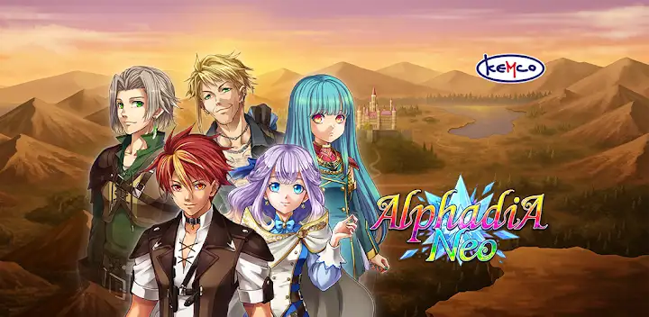 RPG Alphadia Neo — Android game banner