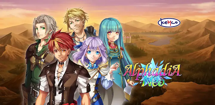 [Premium] RPG Alphadia Neo — Android game banner