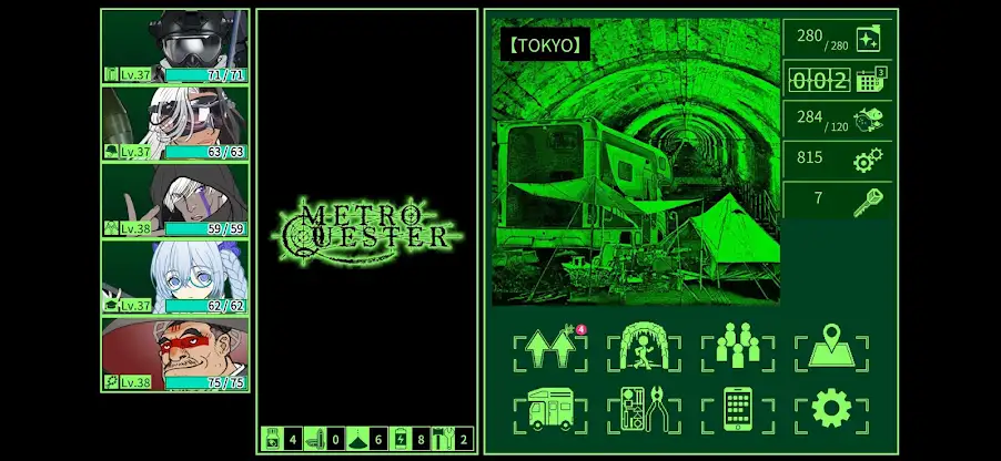 METRO QUESTER - Hack & Slash screenshot 1