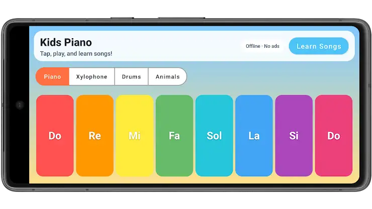 Kids Piano: Piano & Xylophone screenshot 1