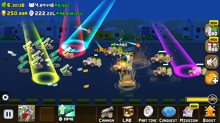 Idle Cat Cannon screenshot 7