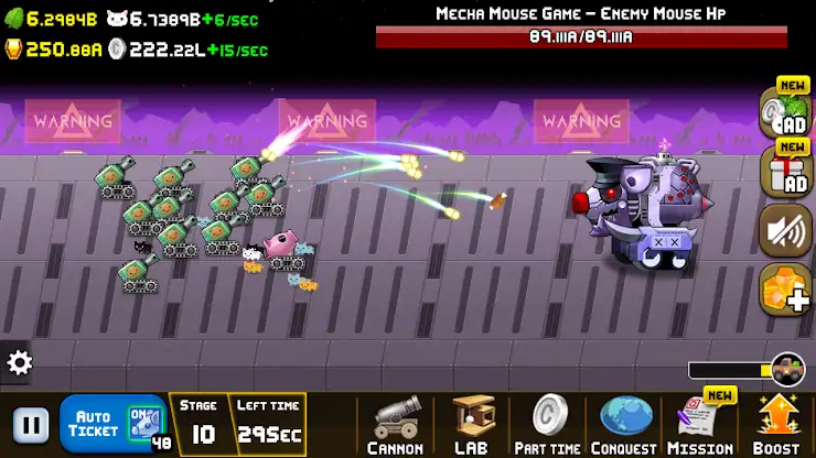 Idle Cat Cannon screenshot 6