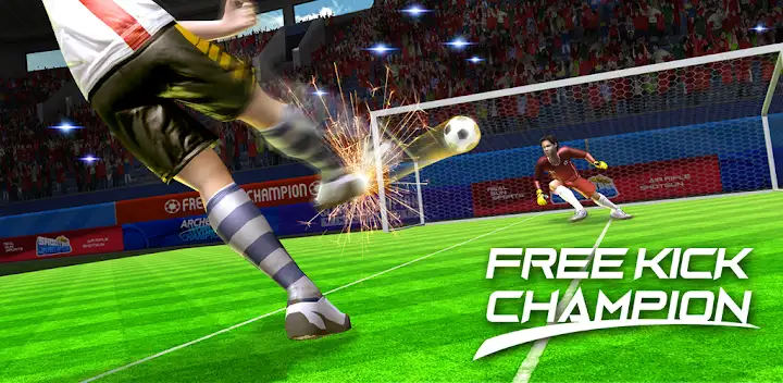 Freekick Champion — Android game banner