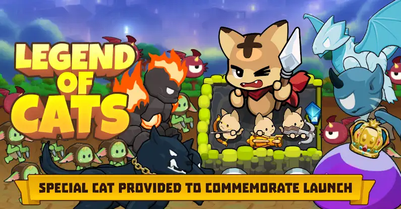 Idle Legend of Cats screenshot 1