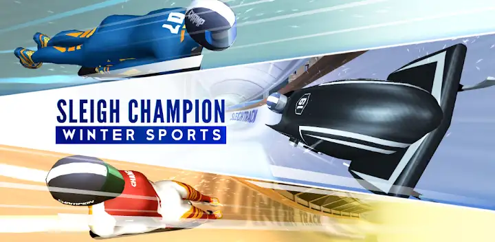 Sleigh Champion  Winter sports — Android game banner