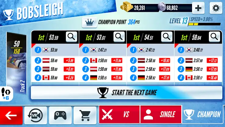 Sleigh Champion  Winter sports screenshot 2