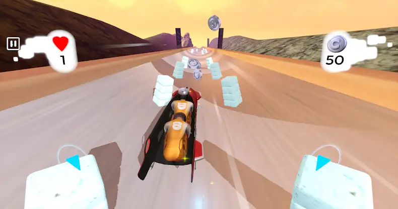 WINTER SPORTS : BOBSLEIGH screenshot 7