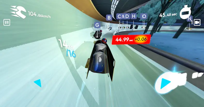 WINTER SPORTS : BOBSLEIGH screenshot 4