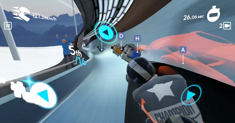 WINTER SPORTS : BOBSLEIGH screenshot 3