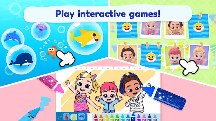 Pinkfong Baby Shark: Kid Games screenshot 5