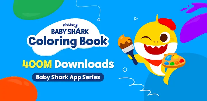 Baby Shark Coloring Book: Kids — Android app banner