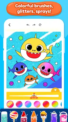 Baby Shark Coloring Book: Kids screenshot 2
