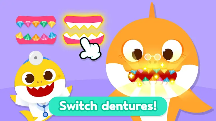 Baby Shark Dentist Play: Game screenshot 5