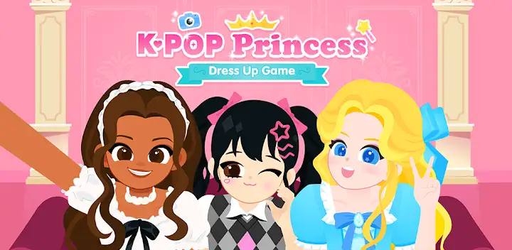K-pop Princess Dress Up Game — Android app banner