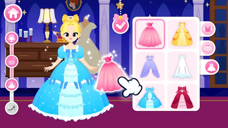 K-pop Princess Dress Up Game screenshot 4