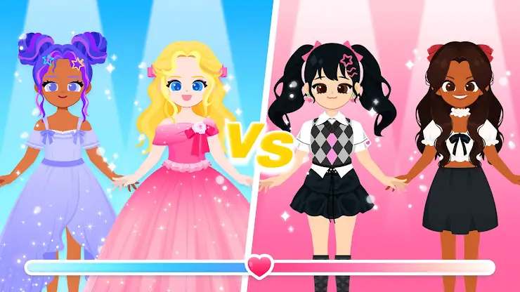 K-pop Princess Dress Up Game screenshot 1