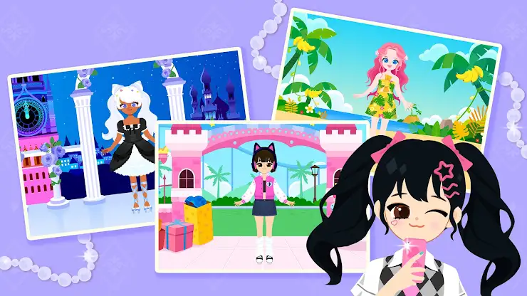 K-pop Princess Dress Up Game screenshot 5