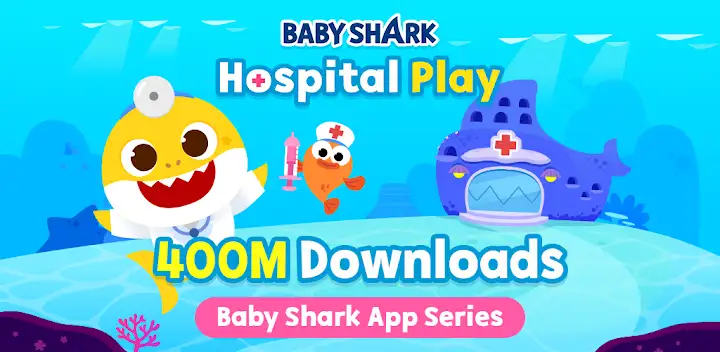 Baby Shark Hospital Play: Game — Android app banner