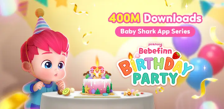 Bebefinn Birthday Party: Game — Android game banner