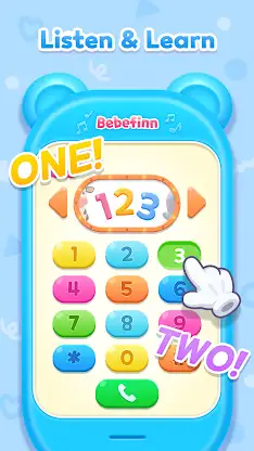 Bebefinn Play Phone: Kids Game screenshot 3