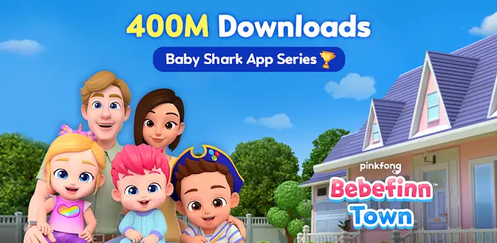 Bebefinn Town: Kids House Game — Android game banner