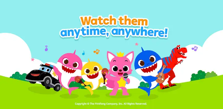 Baby Shark Kids Songs&Stories — Android app banner