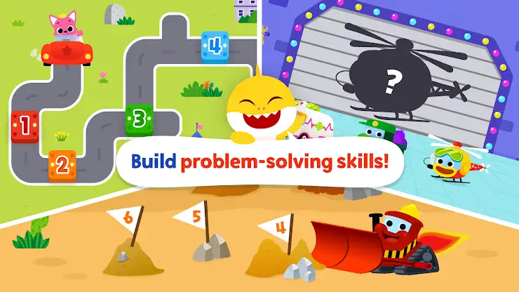 Baby Shark Car Town: Kid Games screenshot 7