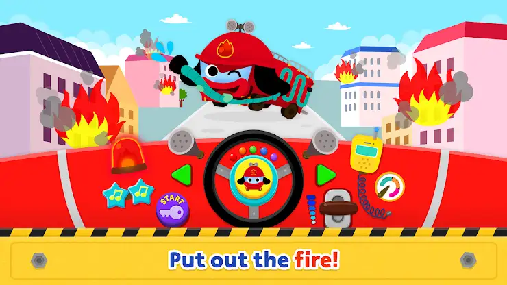 Baby Shark Car Town: Kid Games screenshot 2