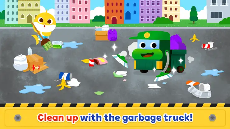 Baby Shark Car Town: Kid Games screenshot 6