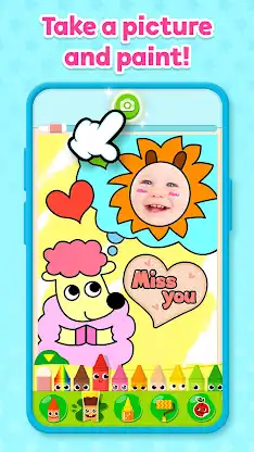 Pinkfong Coloring Fun for kids screenshot 5