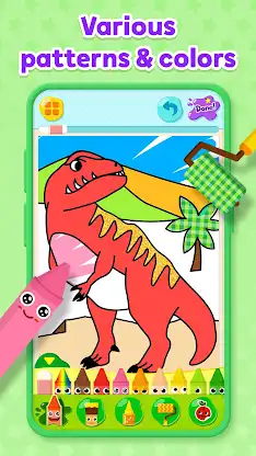 Pinkfong Coloring Fun for kids screenshot 2