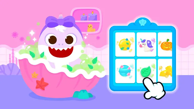 Baby Shark Makeover Game: Kids screenshot 4