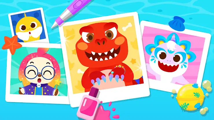 Baby Shark Makeover Game: Kids screenshot 5