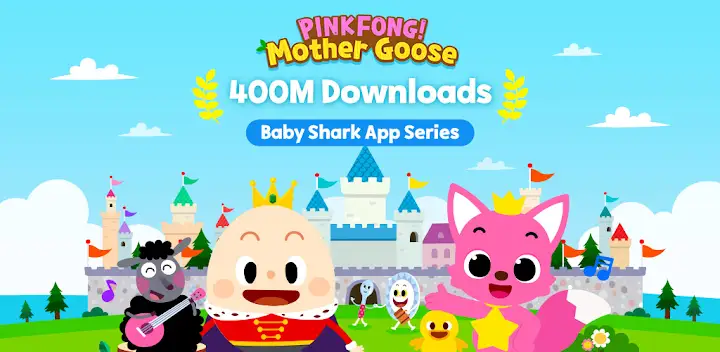 Pinkfong Mother Goose for Kids — Android app banner