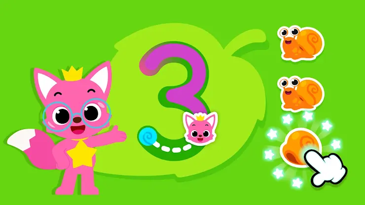 Pinkfong Numbers Zoo: Kid Math screenshot 2