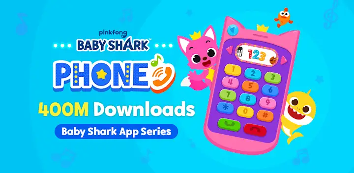 Pinkfong Baby Shark Phone Game — Android app banner