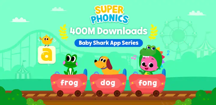 Pinkfong Super Phonics: Kids — Android app banner