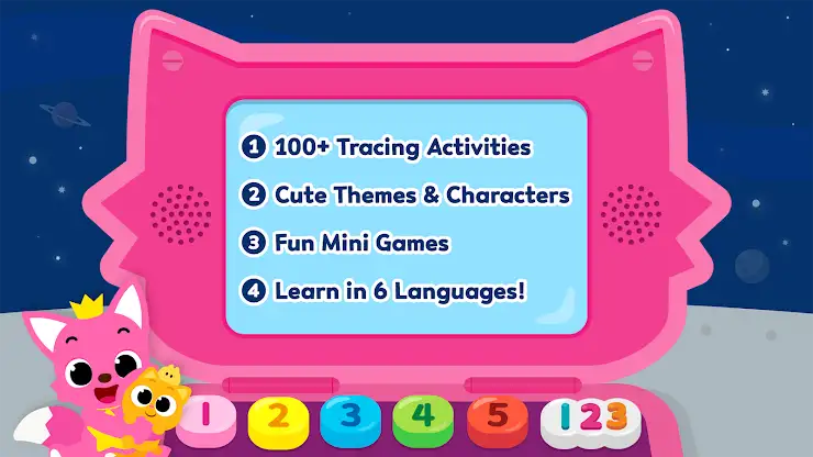 Pinkfong Tracing World : ABC screenshot 1